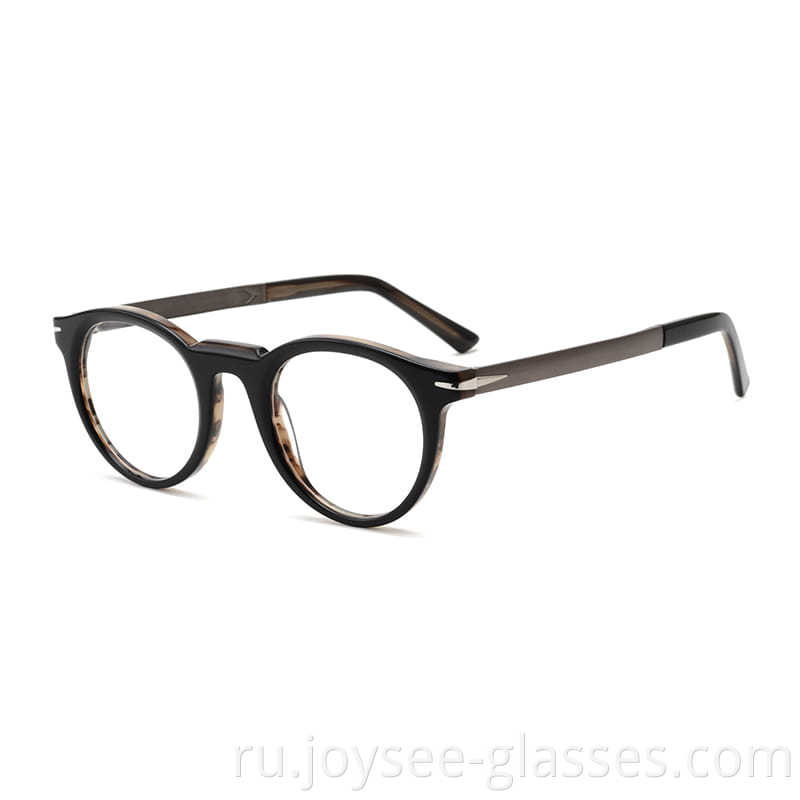 Round Retro Acetate Eyewear 5